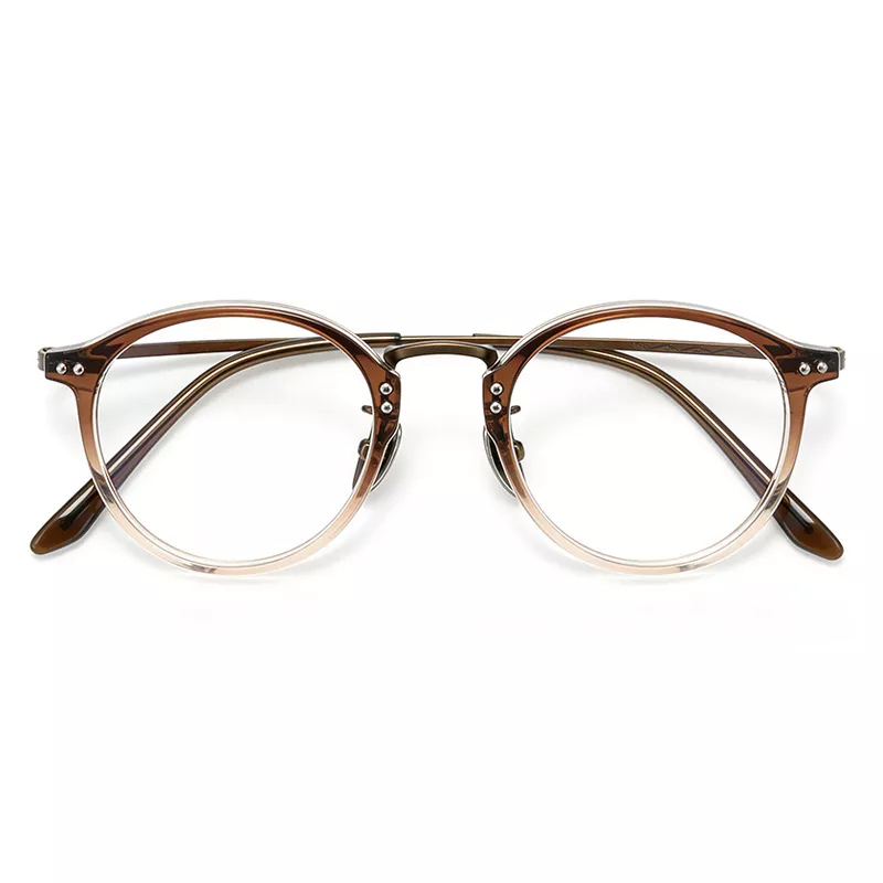 Pure titanium frame Brown Fade L9113Y