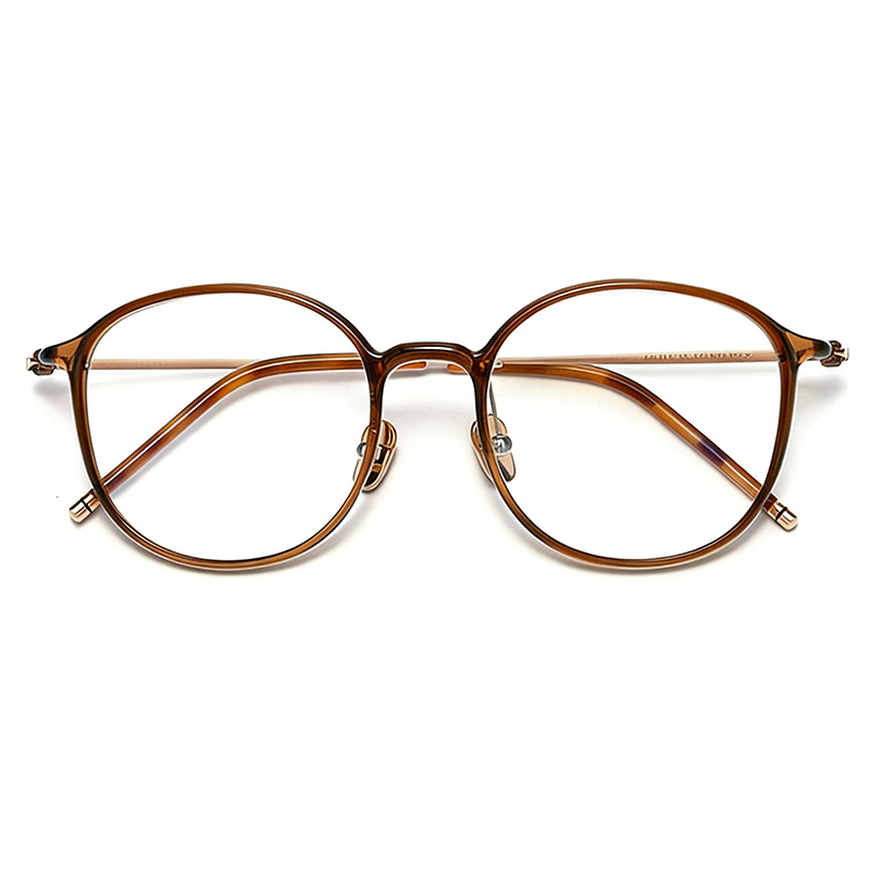 Pure titanium frame brown L9113Y-1
