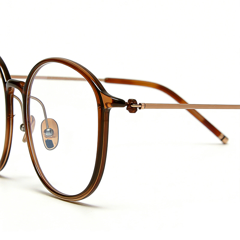 Pure titanium frame brown L9113Y-4