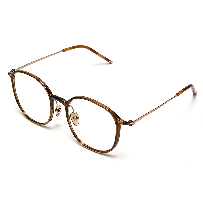 Pure titanium frame brown L9113Y-6