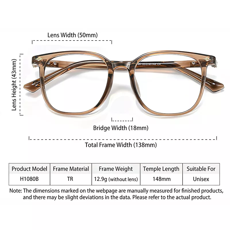 Ultra light TR large frame-H1080B-size