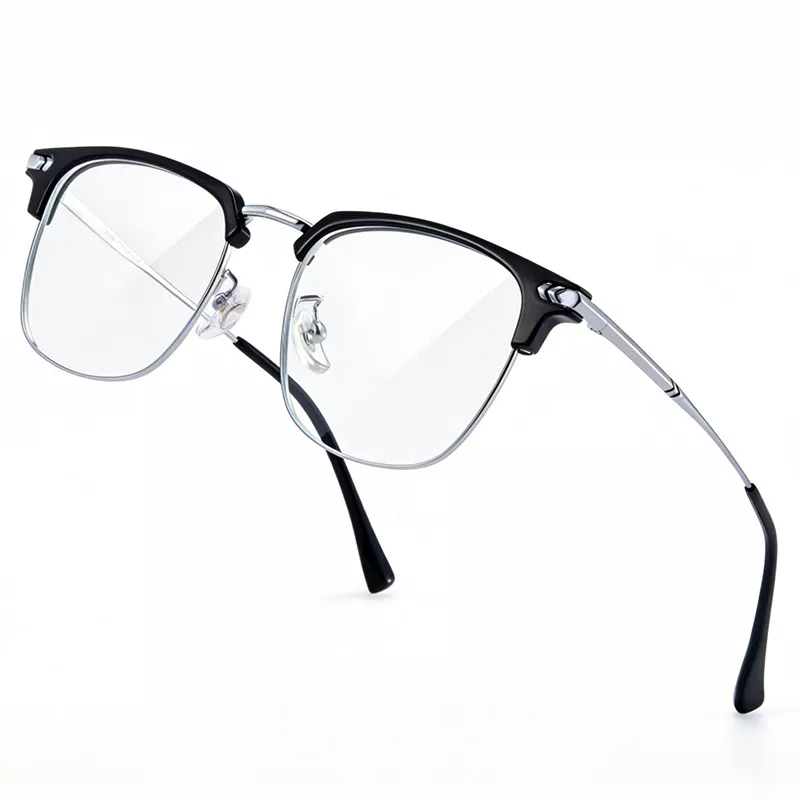 black-frame-photochromic-glasses-main-front-01-HY-93T
