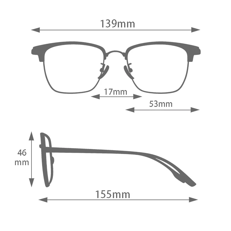 black-frame-photochromic-glasses-size-HY-93T