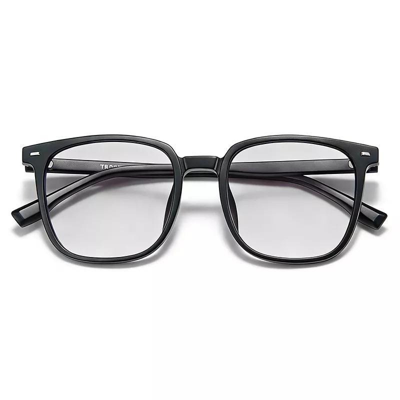 Matte Black TR90 Lightweight Prescription Glasses TR2101-01