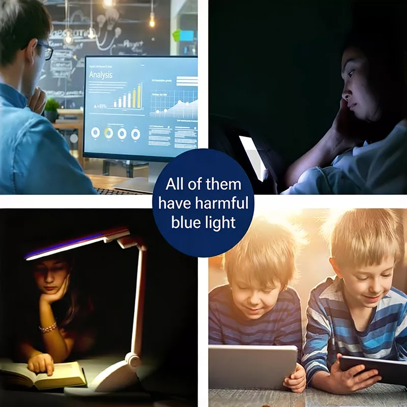 Matte Black TR90 Lightweight Prescription Glasses TR2101-06