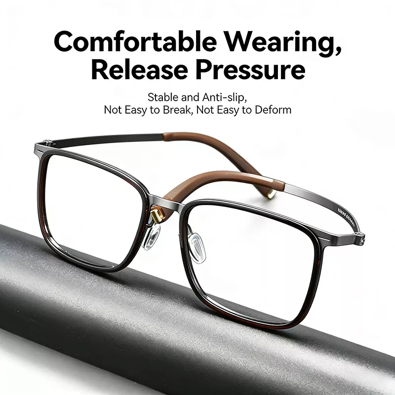 Vintage Screwless Full-Rim Glasses Frame 26015-06