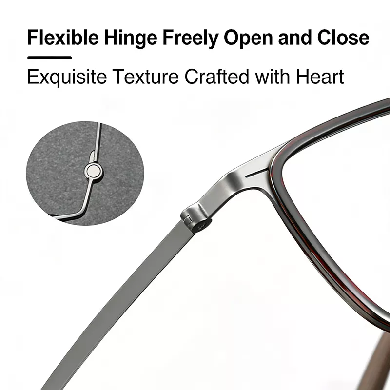 Vintage Screwless Full-Rim Glasses Frame 26015-08