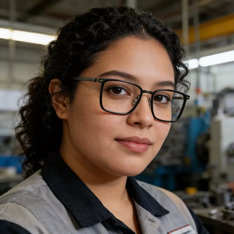 Vintage Screwless Full-Rim Glasses Frame 26015-black-03