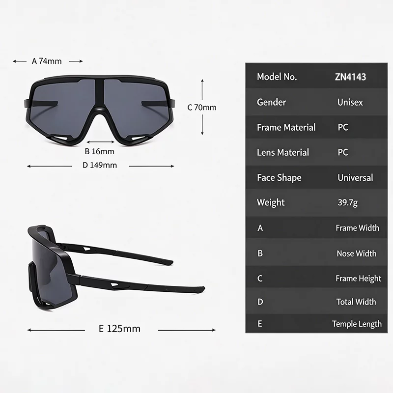 Road Cycling Sunglasses ZN4143