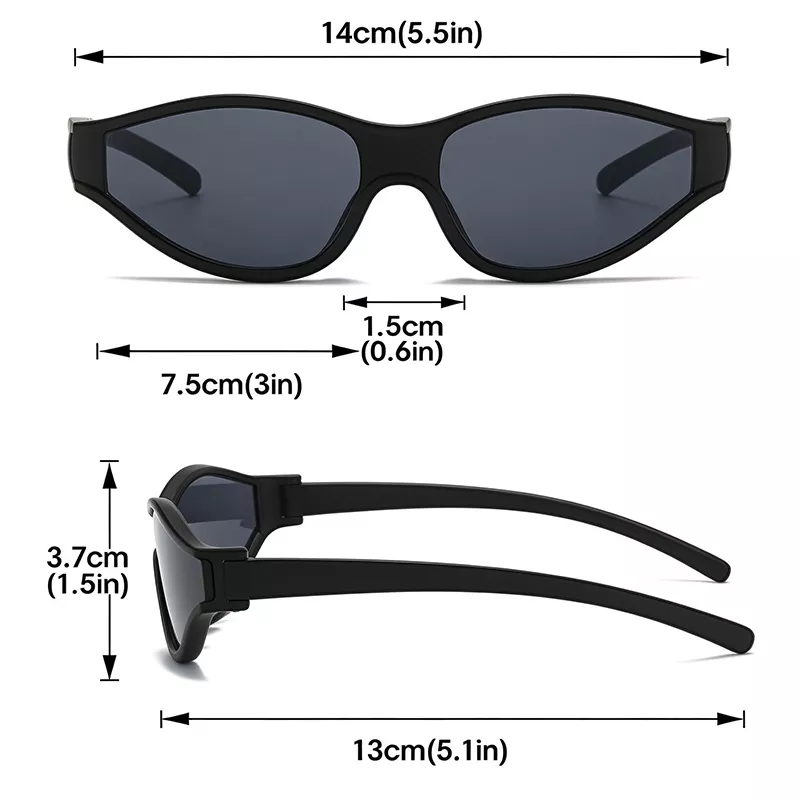 One-Piece Shield Sunglasses ZN4154
