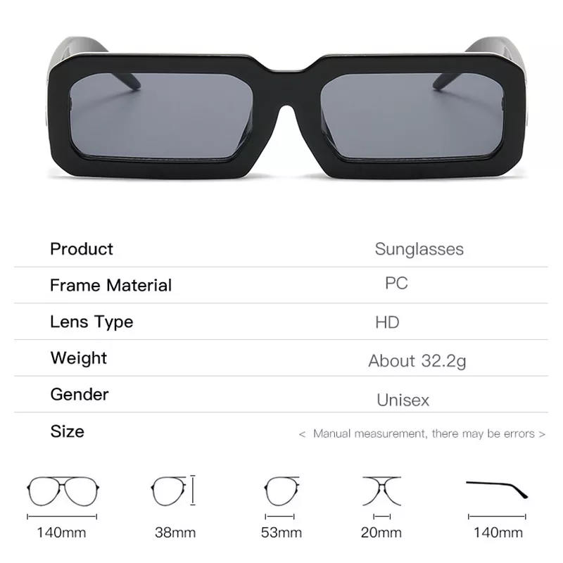 Rectangle Sunglasses ZN4156