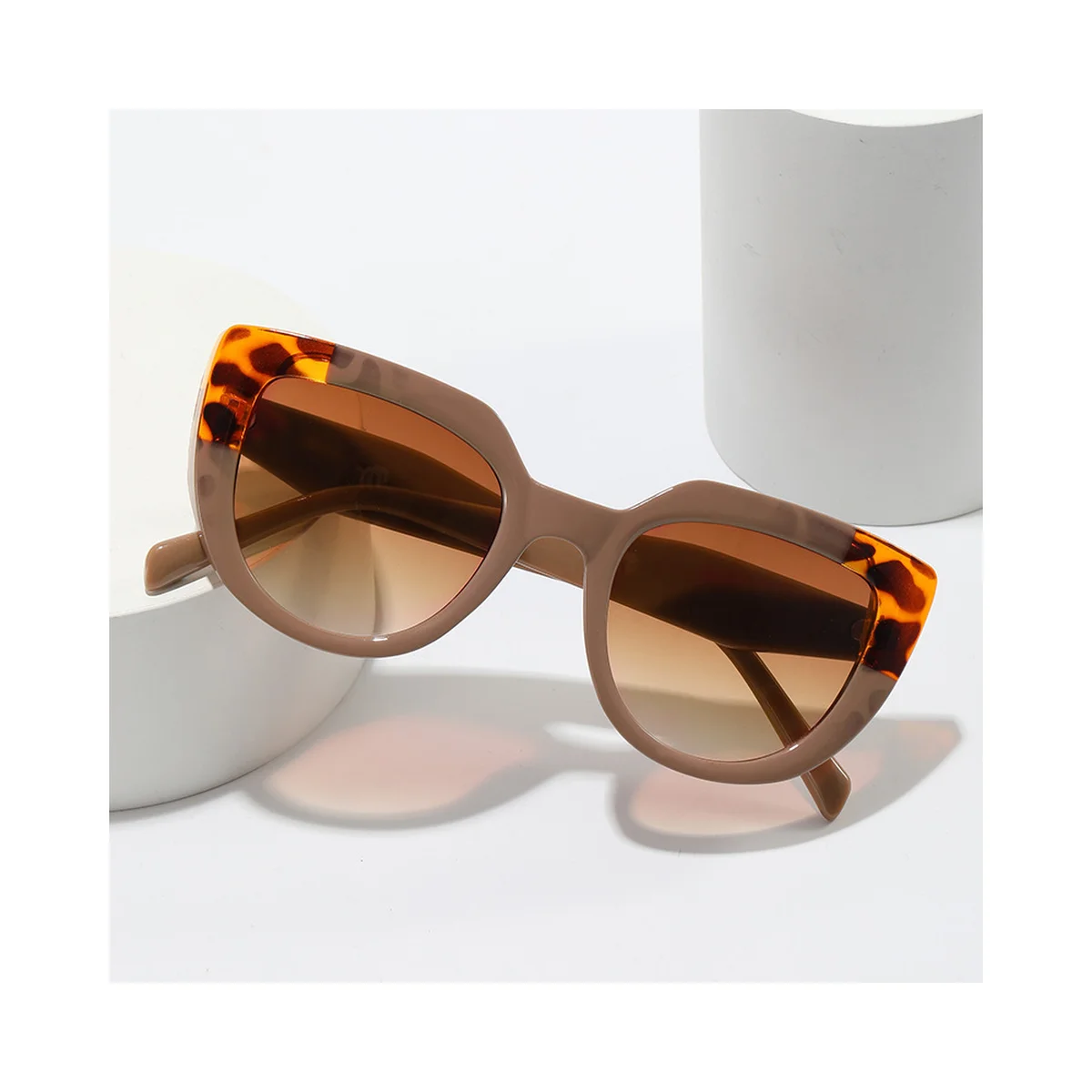 Two-Tone Modern Sunglasses ZN4160