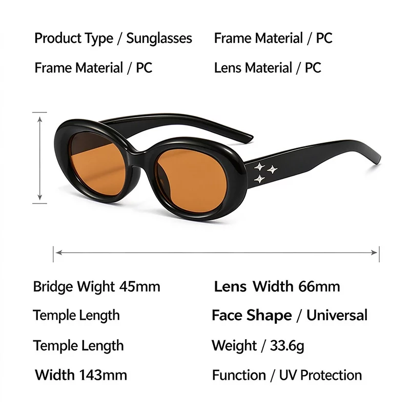 Small Oval Sunglasses ZN4162
